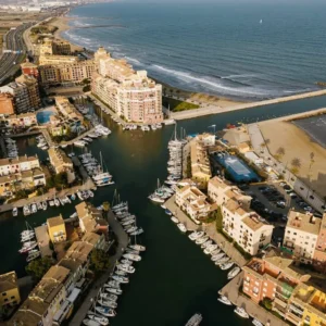 Turia park and Port Saplaya